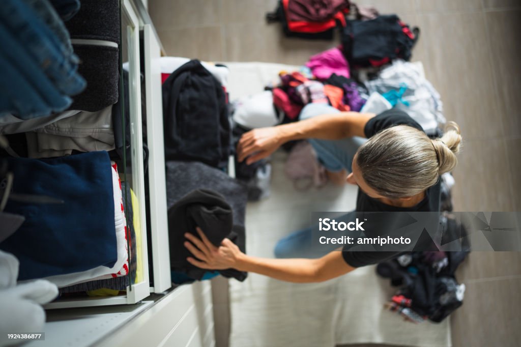 trier une garde-robe